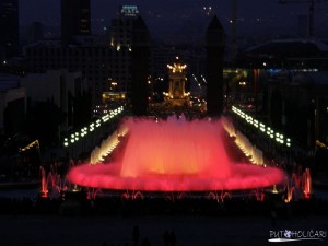 Magic fountains Barcelona