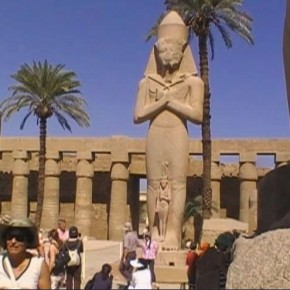 Statue of Ramses II at Karnak Temple