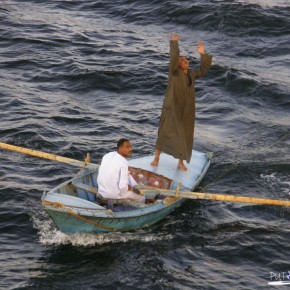 Floating Market on the River Nile near Esna