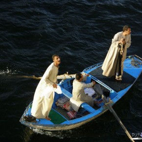 Floating Market on the River Nile near Esna