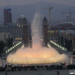 Magic fountains Barcelona