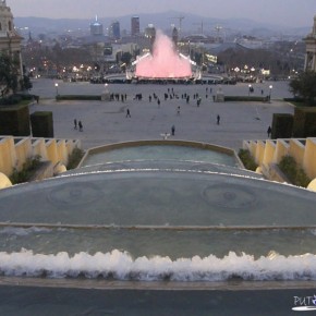 Magic fountains Barcelona