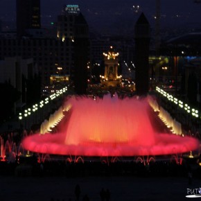 Magic fountains Barcelona