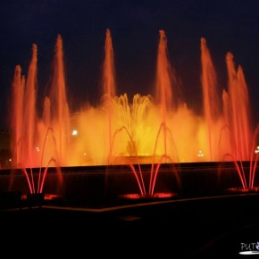 Magic fountains barcelona