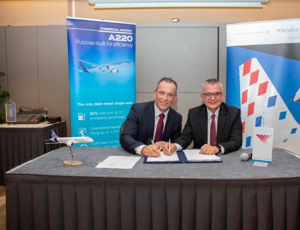 Croatia Airlines i Airbus potpisali Ugovor o nabavi najsuvremenijih zrakoplova Airbus A220