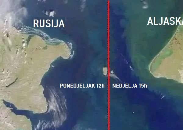 Ova dva otoka su udaljena samo 3,8 km, ali imaju 21h vremensku razliku